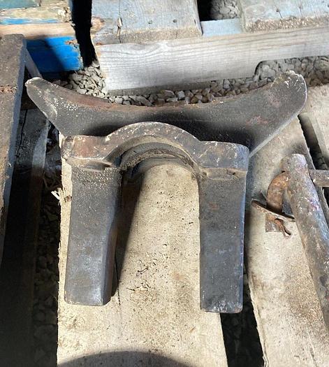 Used Steel Bracket Collar Shim Guide for Bucyrus-Erie 22W Cable Tool