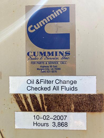 Used Cummins GL855-G2 6 Cylinder Diesel Engine