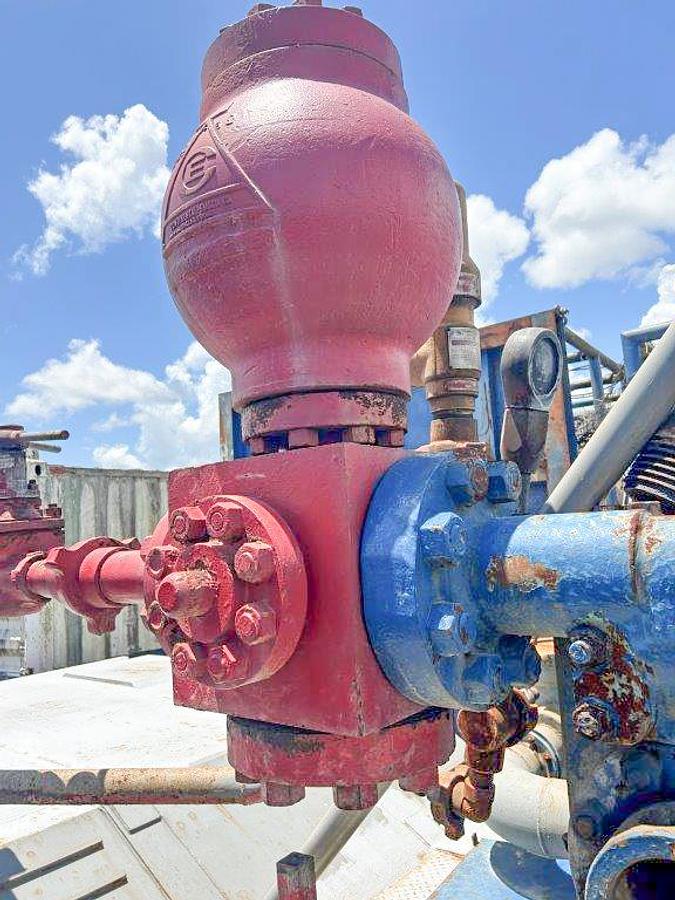 Used Gardner Denver PZ-7 (PZG) Triplex Drilling Mud Pump.