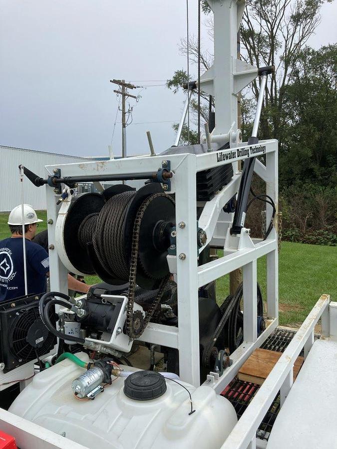 Used LD Cable Tool Rhino Water Drill Rig