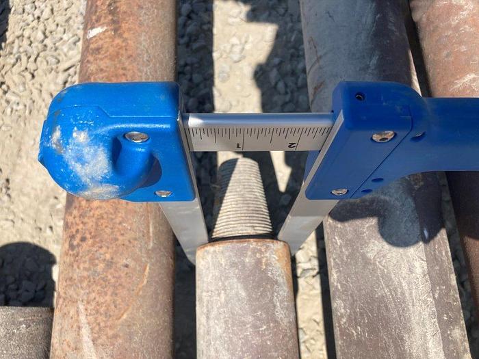 Used Drill Stem with open-side Rope Socket