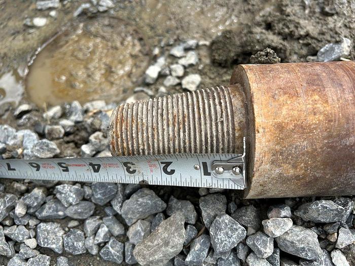 Used 50" x 4" Chisel Drill Bit for Cable Tool