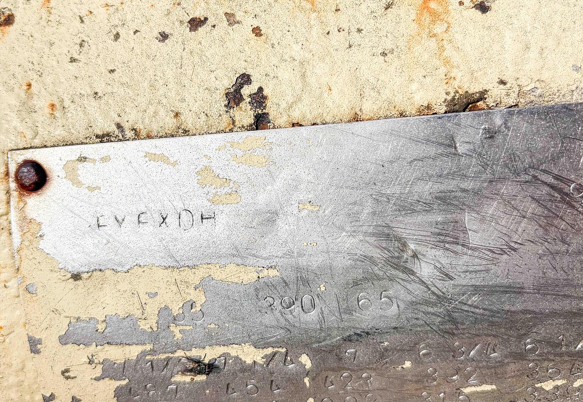 Used Gardner Denver FXD 172 Gear End from FYFXDH Duplex Mud Pump