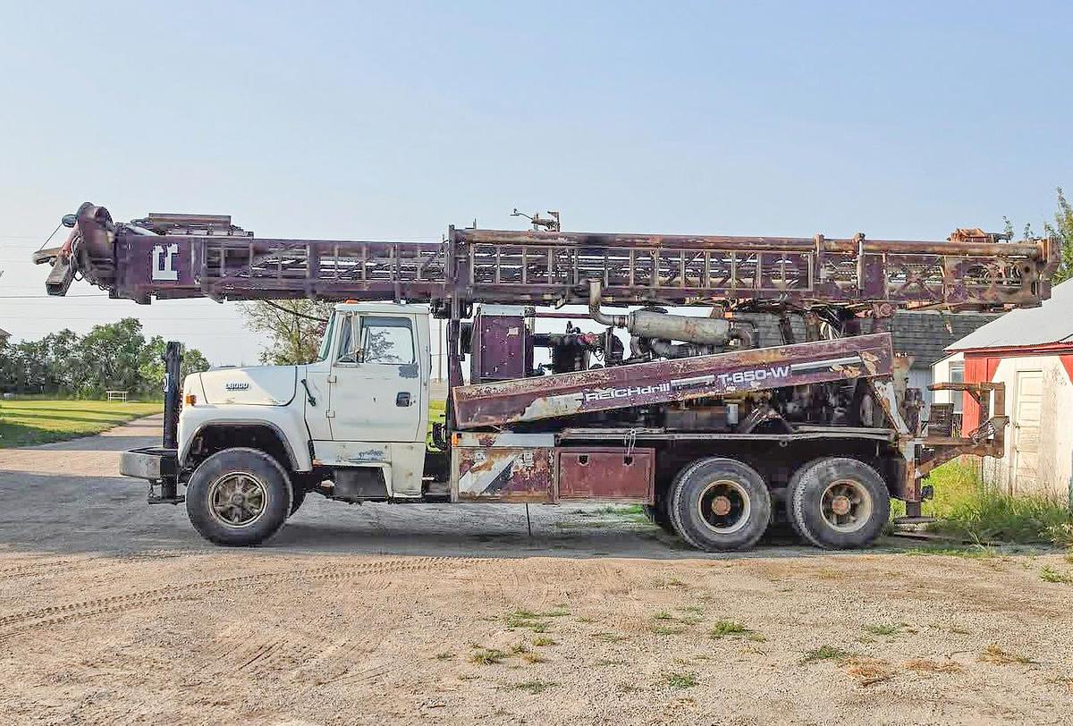 Used 1994 Reichdrill T650W Drill Rig