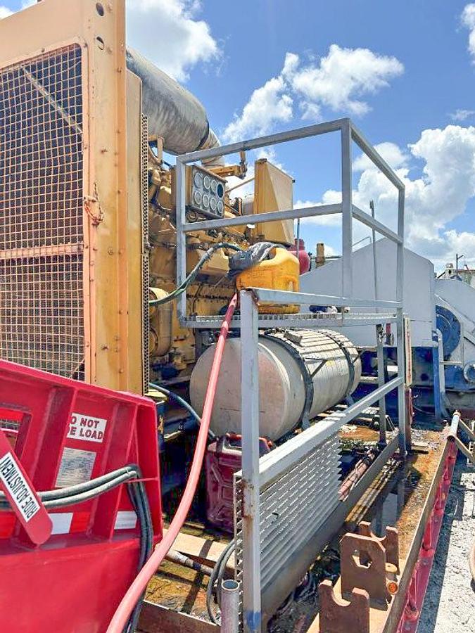 Used Gardner Denver PZ-7 (PZG) Triplex Drilling Mud Pump.