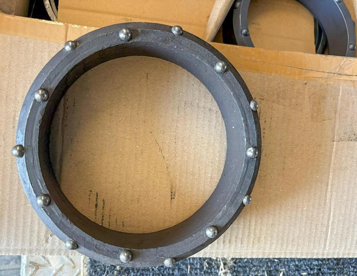 6" Dual Rotary Casing Shoe – 14 Domed Buttons Assembly- Extra Heavy Duty