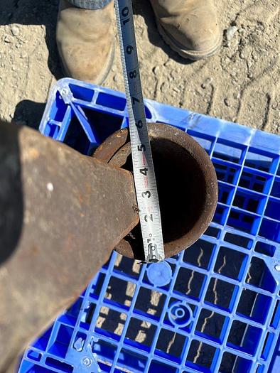 Used 5-3/4" to 6" Dart Valve Bailer Bottom for Cable Tool