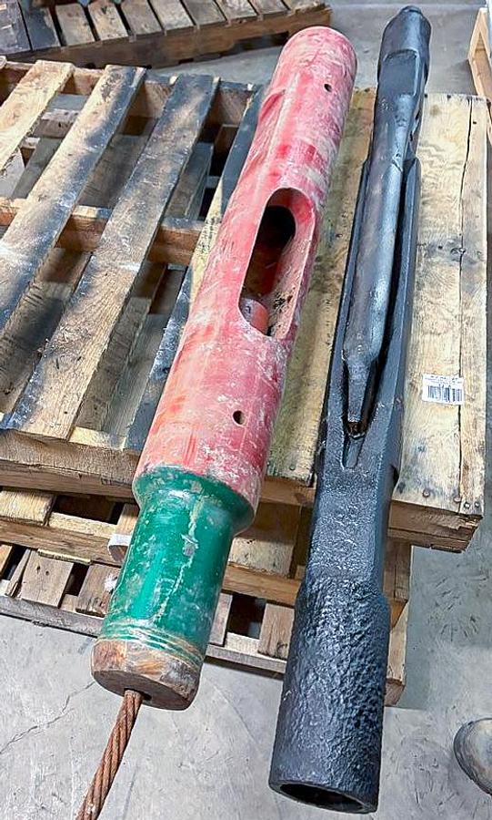 Used Open Side "Burns Style" Rope Socket for Cable Tool Well Drilling.