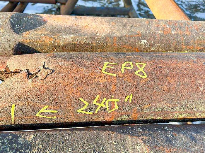 Used 6" Dart Valve Bailer for Cleaning Well With Cable Tool Drill Or Pump Hoist Rig.