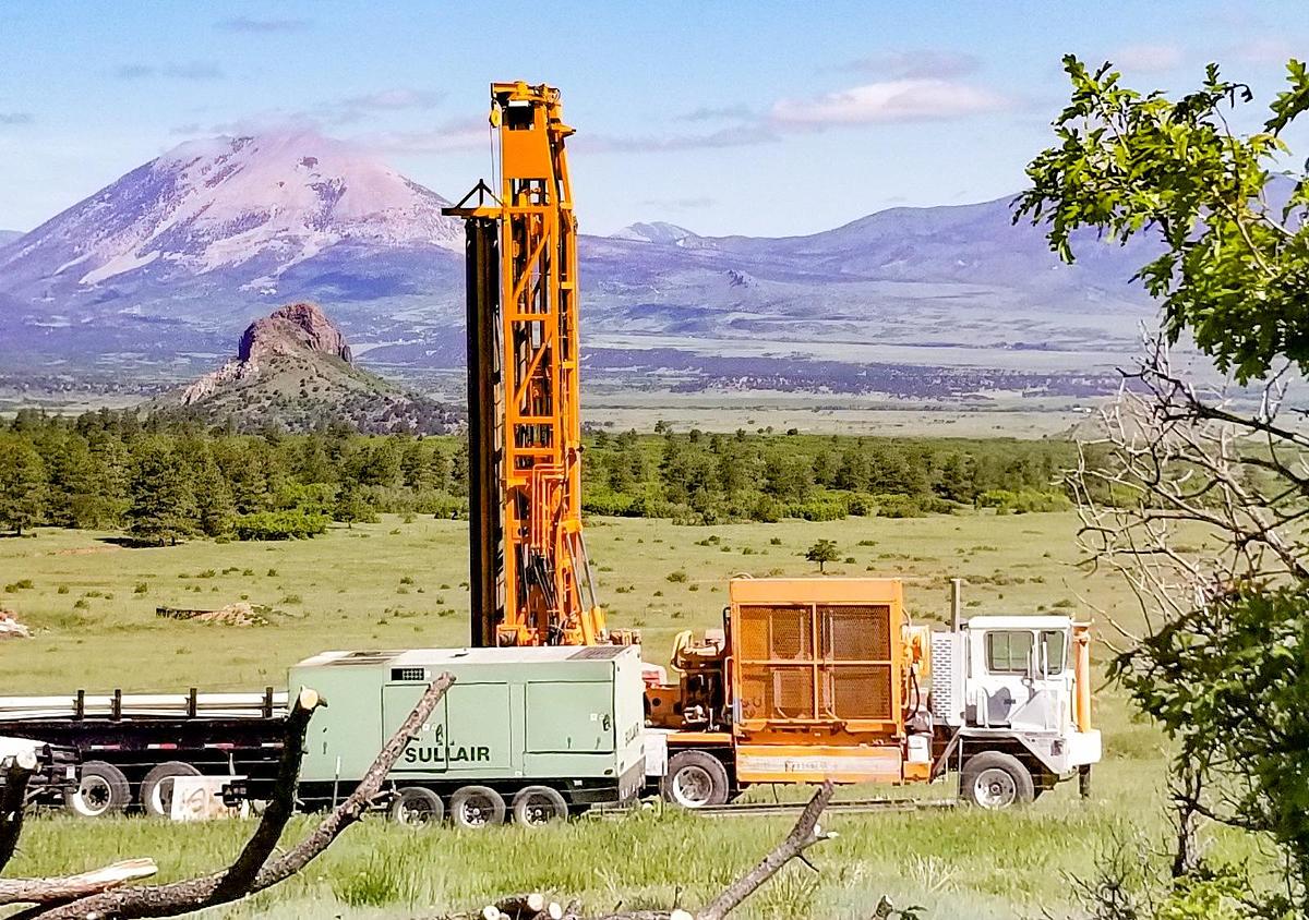 Used 1998 Ingersoll-Rand T4W DH Drill Rig