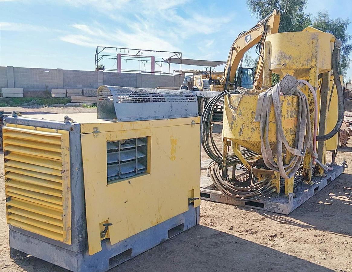 Used 2009 Atlas Copco Unigrout Flex D Grout Pump