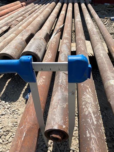 Used 242" Ring Stem Steel Bar Rod for Cable Tool