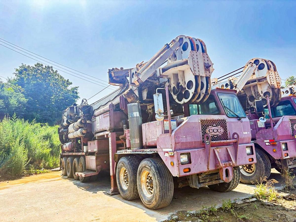 Used 2010 Schramm T200XD Deep Water / Oil & Gas Energy Drill Rig.