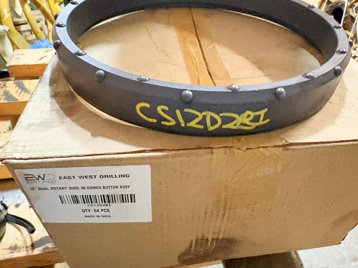 Used 12" Dual Rotary Casing Shoe – 28 Domed Button Assembly
