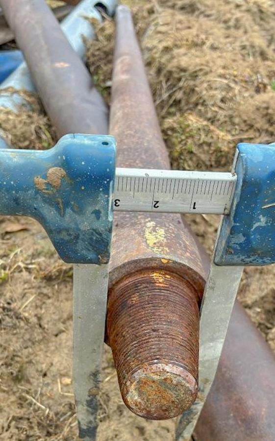 Used 10 ft. x 3-1/4" Drill Stem for Cable Tool Drilling