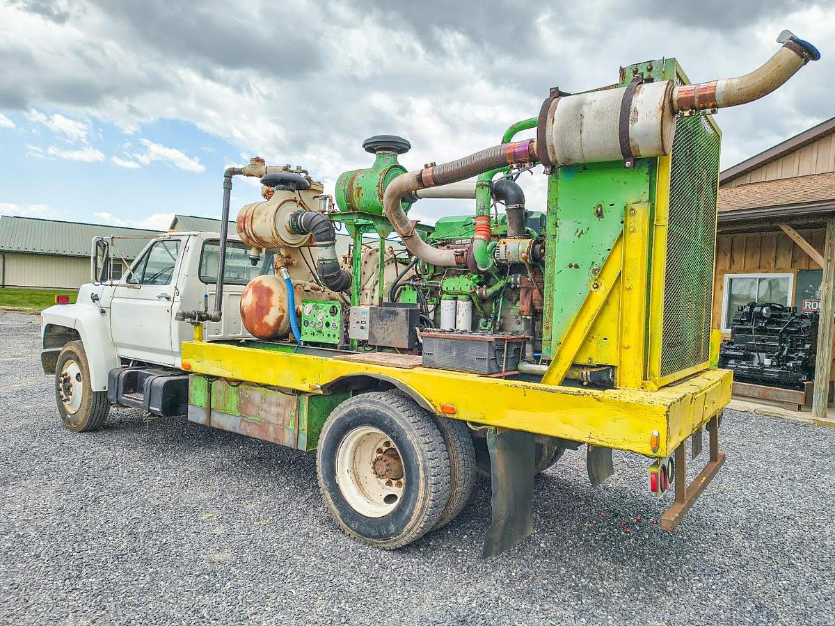 Used Sullair 900 CFM / 350 PSI Truck-Mounted Air Compressor
