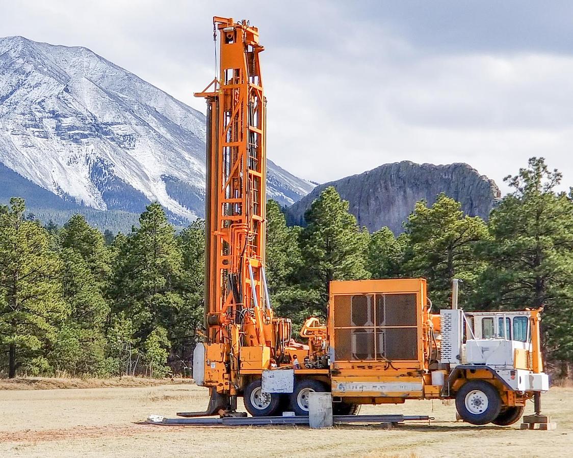 Used 1998 Ingersoll-Rand T4W DH Drill Rig