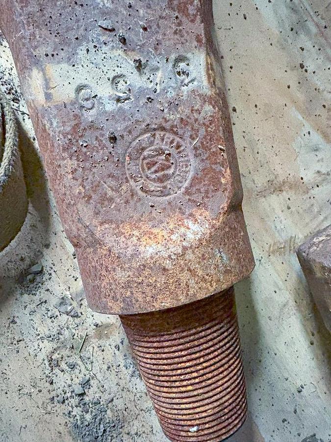 Used 7-1/2" Chisel Bit for Cable Tool Well Drill Rig