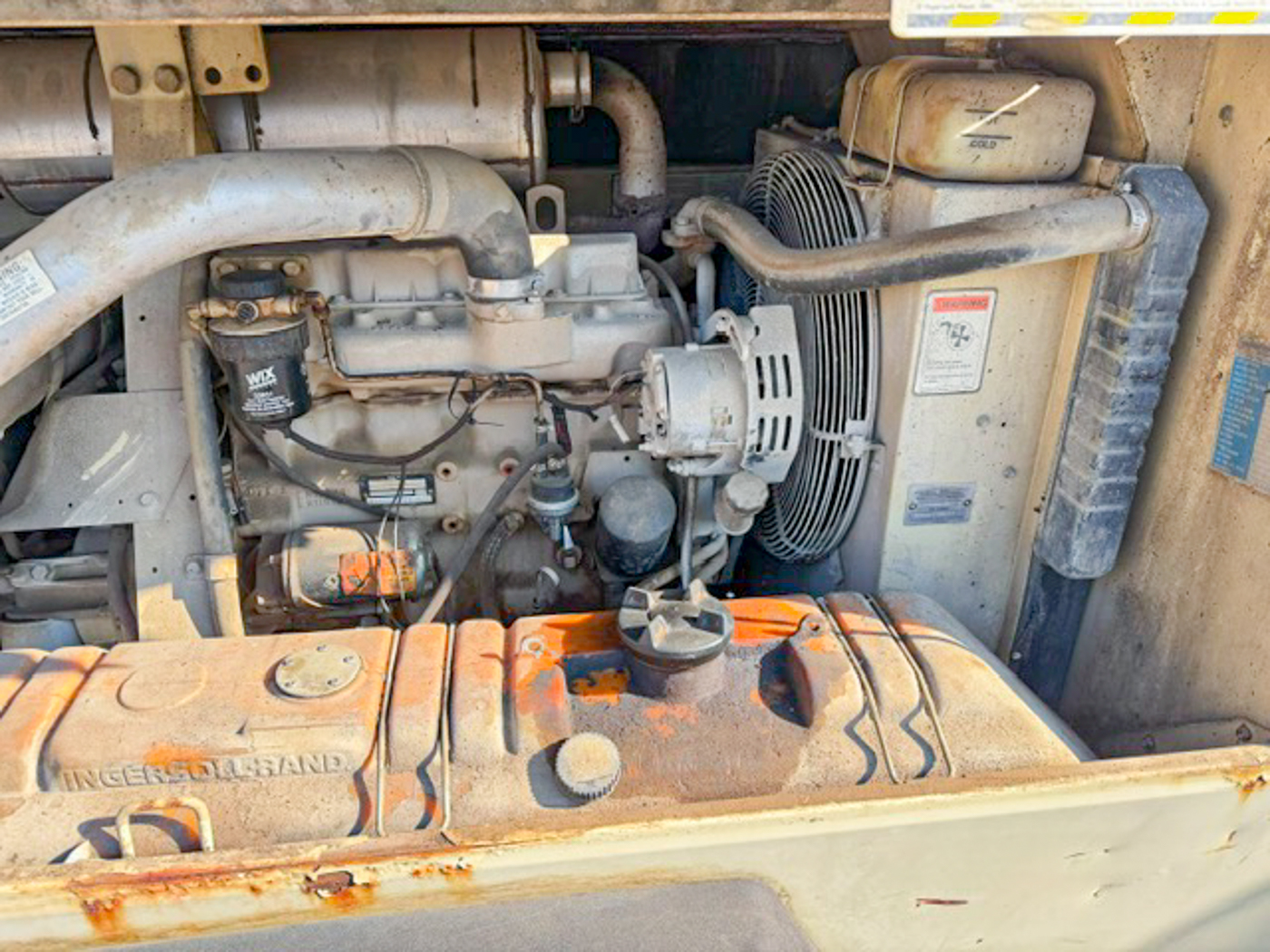 Used 1995 Ingersoll-Rand 185 CFM Air Compressor