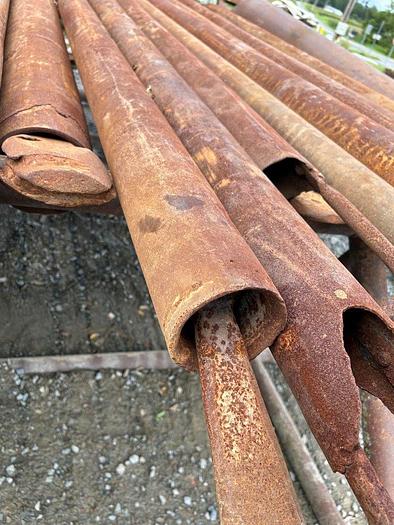 Used 11' 7" x 4" Dart Valve Bailer for Cable Tool