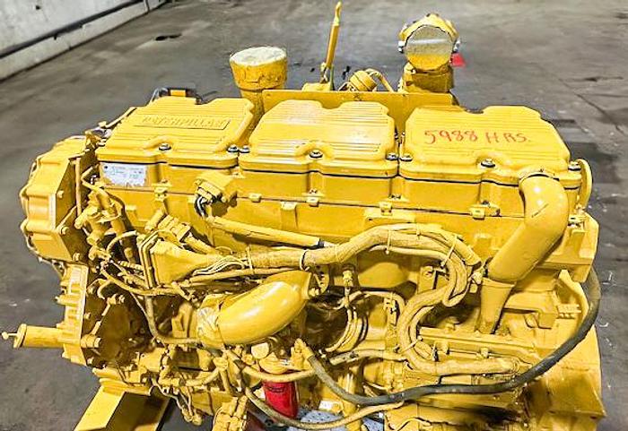 Used Caterpillar C15 industrial diesel engine