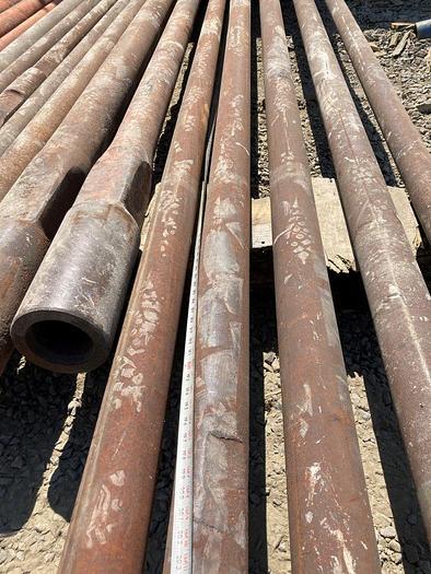 Used 242" Ring Stem Steel Bar Rod for Cable Tool