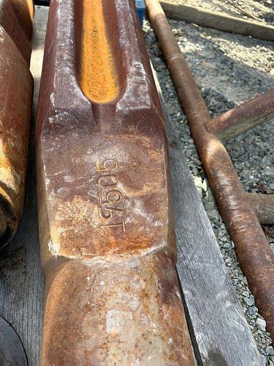 Used 51-1/2" Chisel Bit for Cable Tool