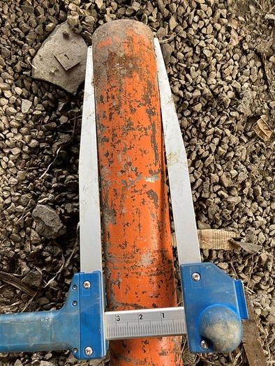 Used 3 ½” x 92” Cable Tool Sand Pump Drill Plunger Bailer Tool