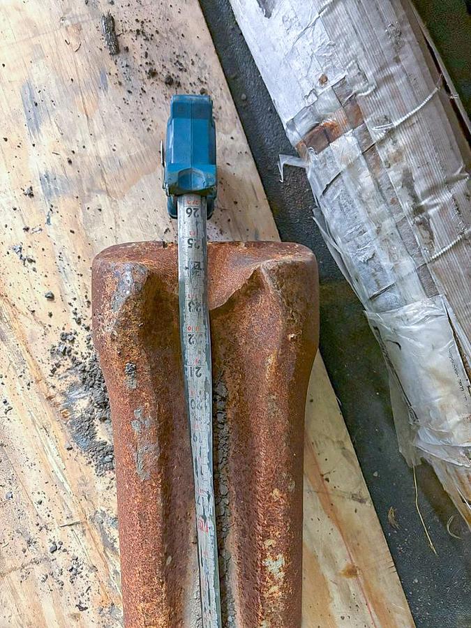 Used 7-1/2" Chisel Bit for Cable Tool Well Drill Rig