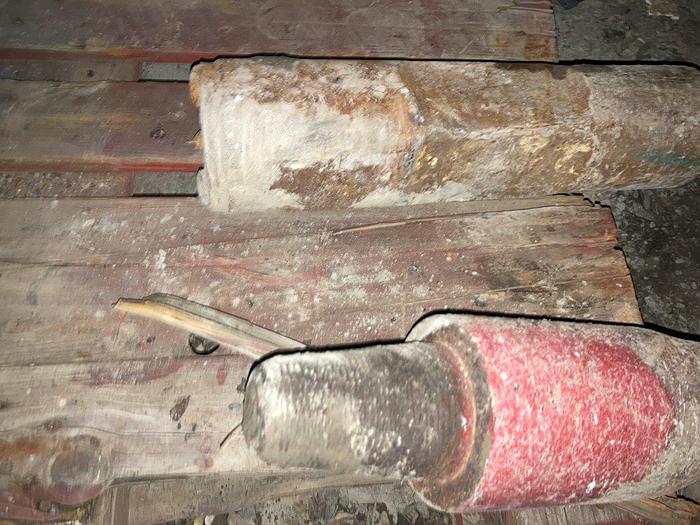 Used 5-3/4" x 26" Carbide Button Chisel Bit