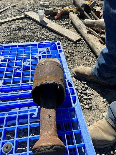 Used 5-3/4" to 6" Dart Valve Bailer Bottom for Cable Tool