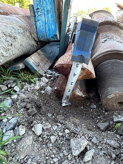 Used 4-3/4" Chisel Bit for Cable Tool