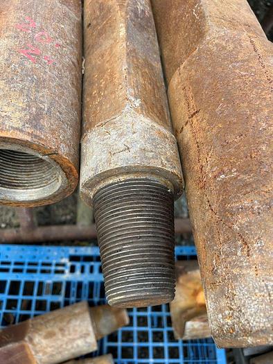 Used 19' 5" Drill Stem with 5-3/8" Chisel Bit