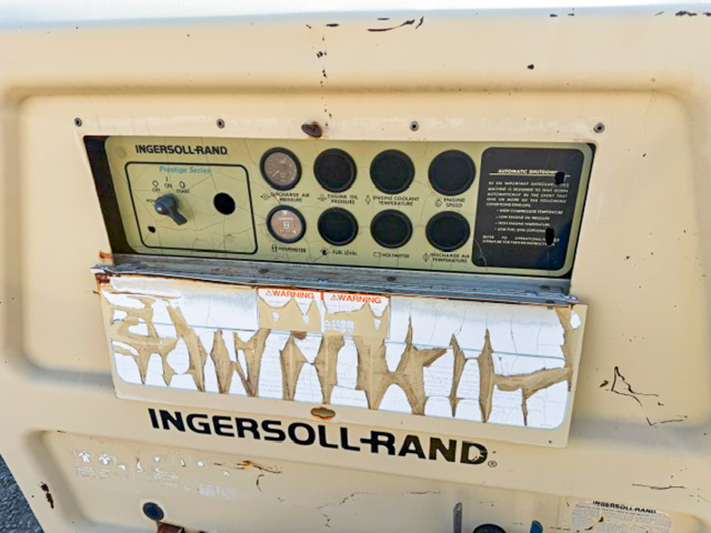 Used 1995 Ingersoll-Rand 185 CFM Air Compressor