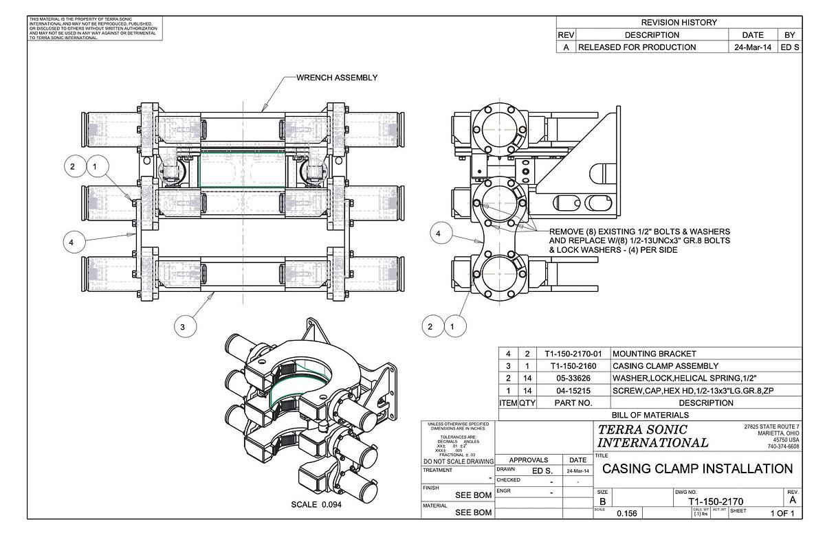 Used Gus Pech R-15 Drill Rig