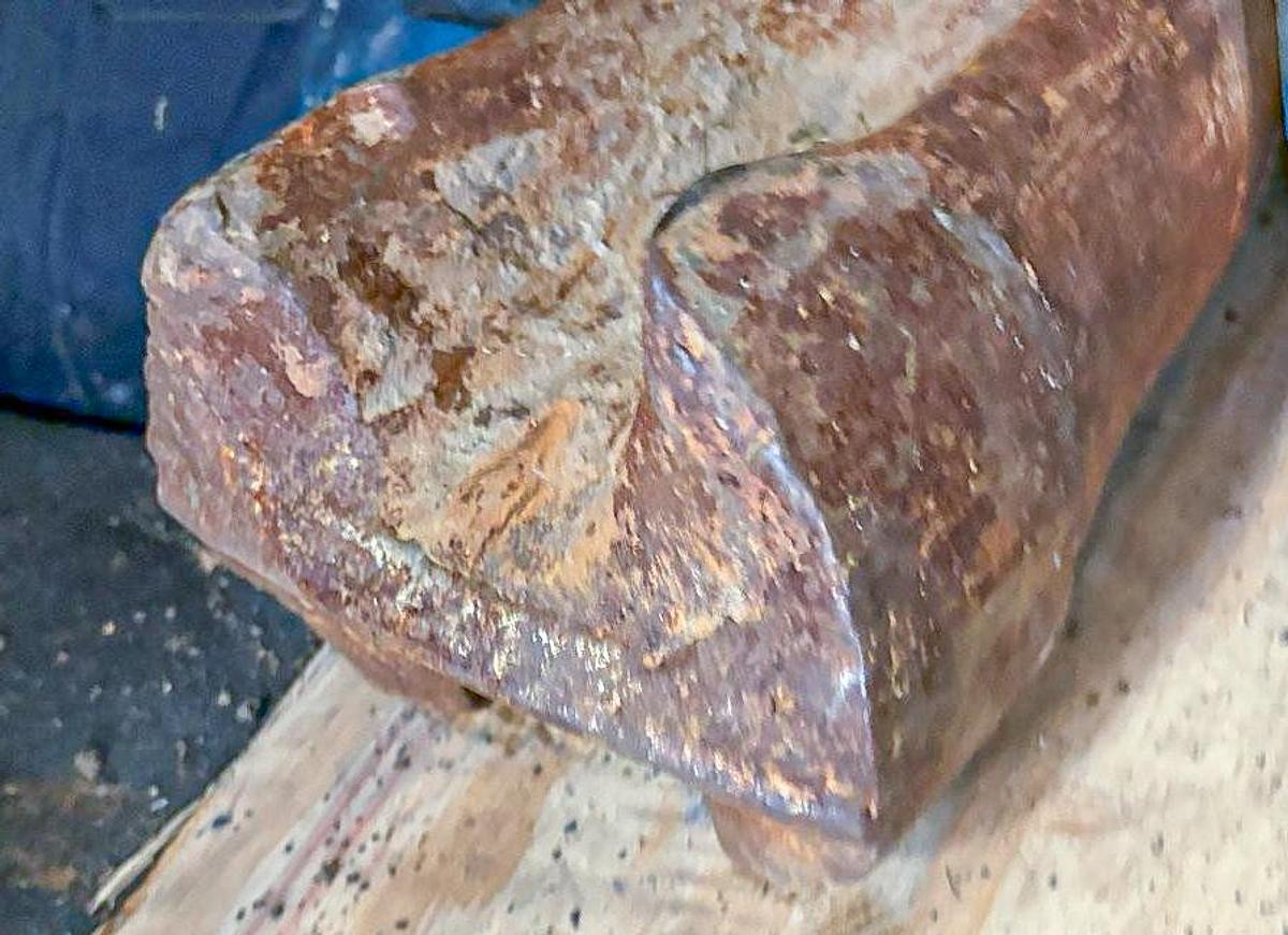 Used 7" Chisel Bit for Cable Tool Well Drill Rig