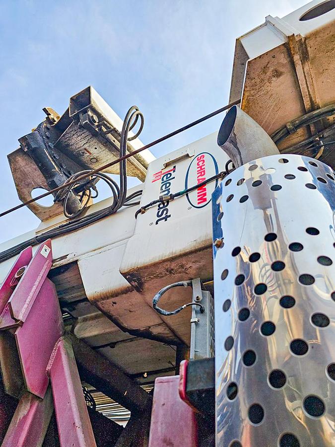 Used 2010 Schramm T200XD Deep Water / Oil & Gas Energy Drill Rig.