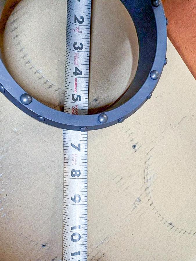 5" Dual Rotary Shoe – 14 Domed Button Assembly