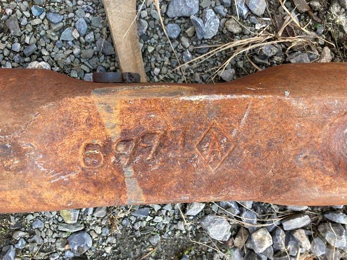 Used 5.25” x 46" Cable Tool Drilling Chisel Bit