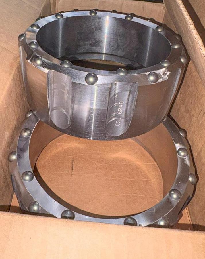 6" Dual Rotary Casing Shoe – 20 Domed Buttons Assembly- Heavy Duty #689-02-HD-D