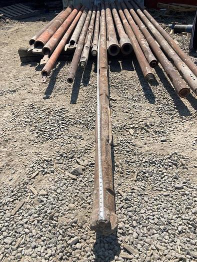 Used Drill Stem with open-side Rope Socket