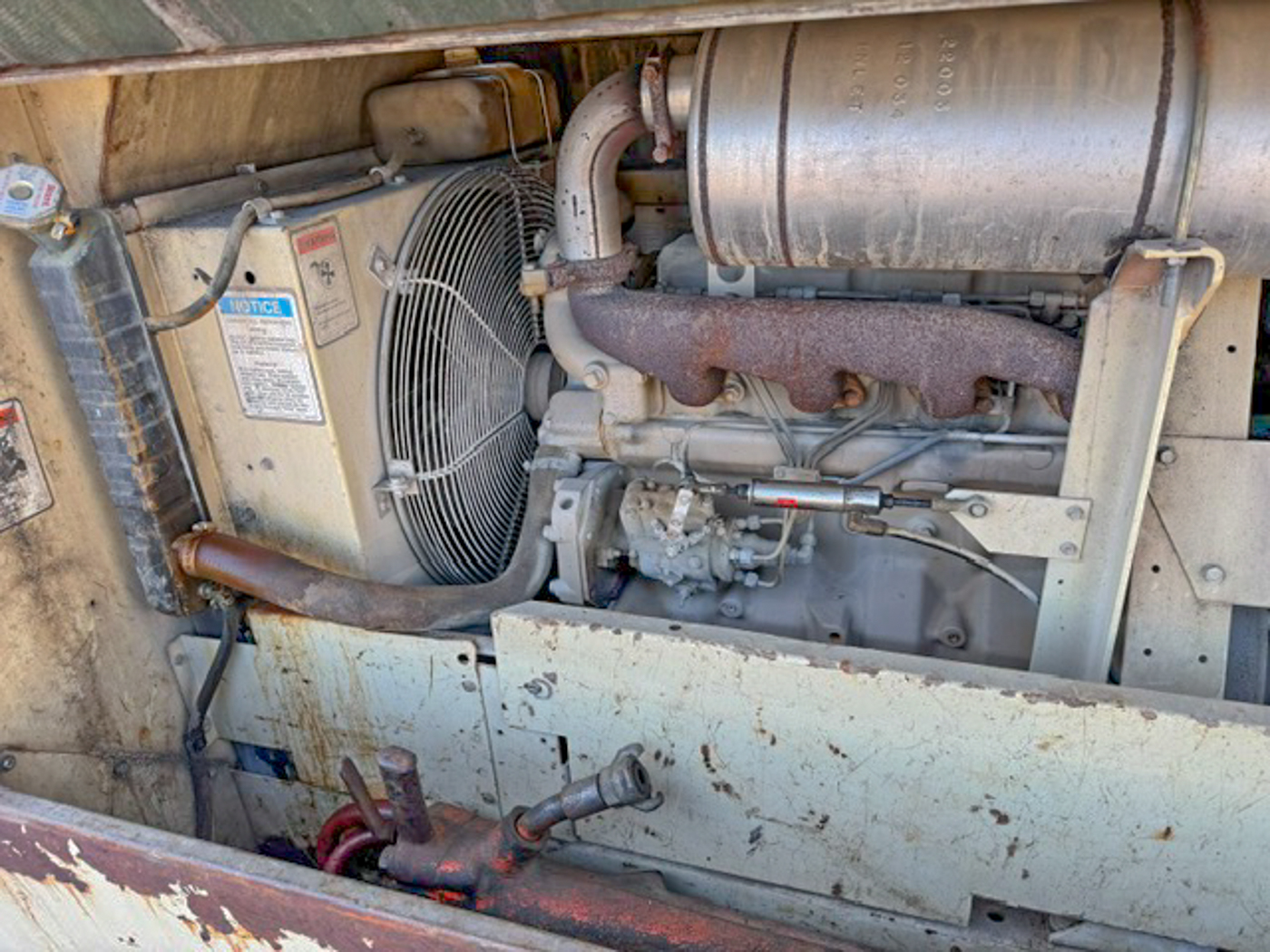 Used 1995 Ingersoll-Rand 185 CFM Air Compressor