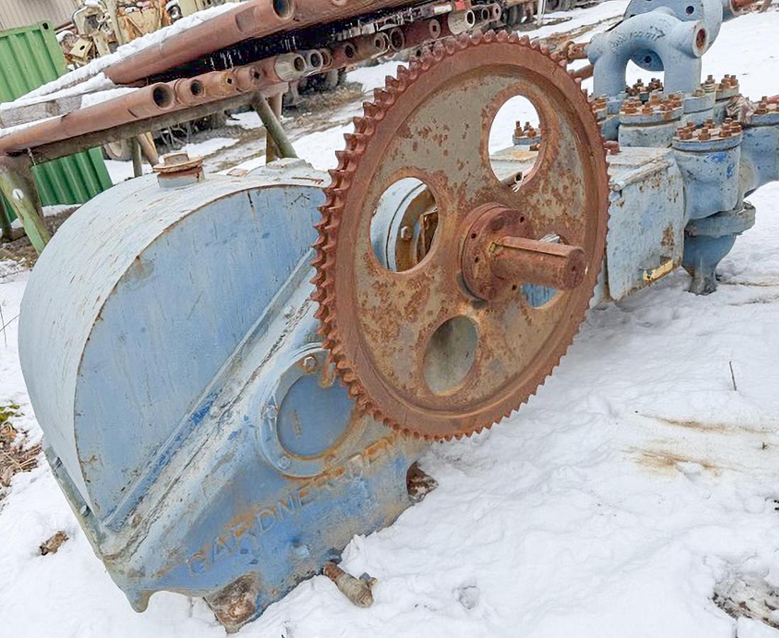 Used Gardner Denver FXD-172 Duplex Pump w/ Fluid End