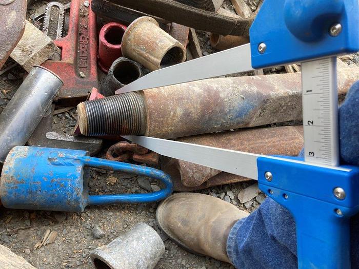 Used Chisel Bit 5-5/8" x 35" for Cable Tool