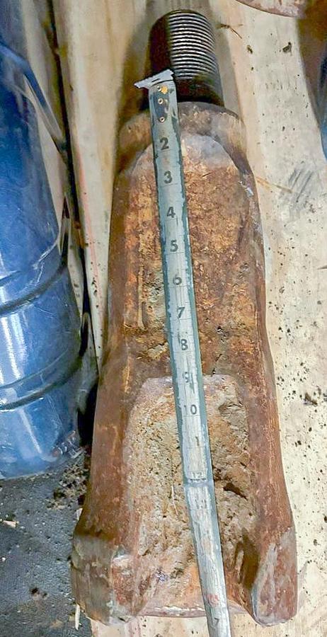Used 7" Chisel Bit for Cable Tool Well Drill Rig