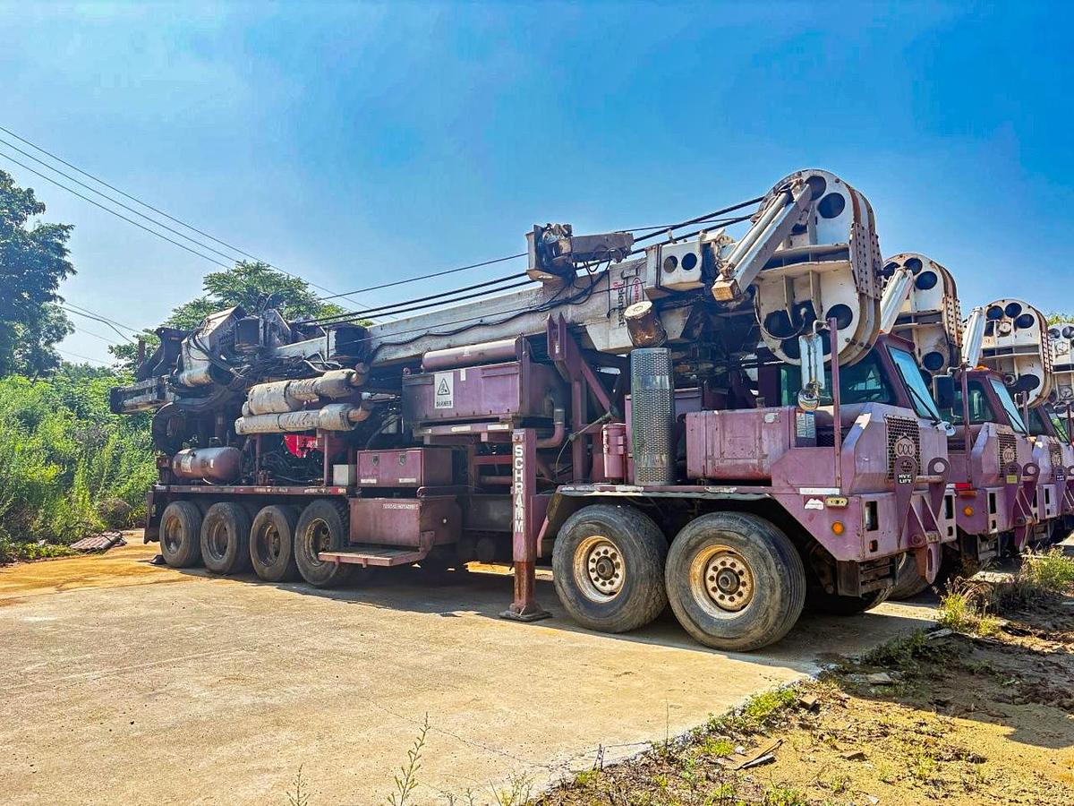 Used 2010 Schramm T200XD Deep Water / Oil & Gas Energy Drill Rig.