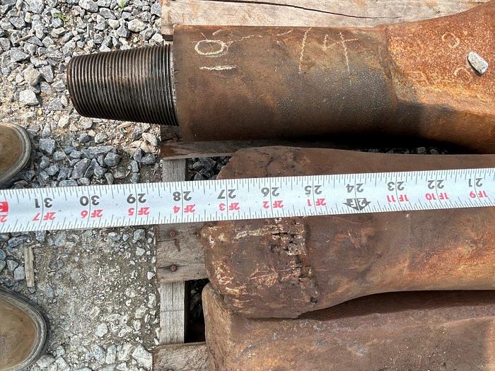 Used 28" Cable Tool Chisel Drill Bit