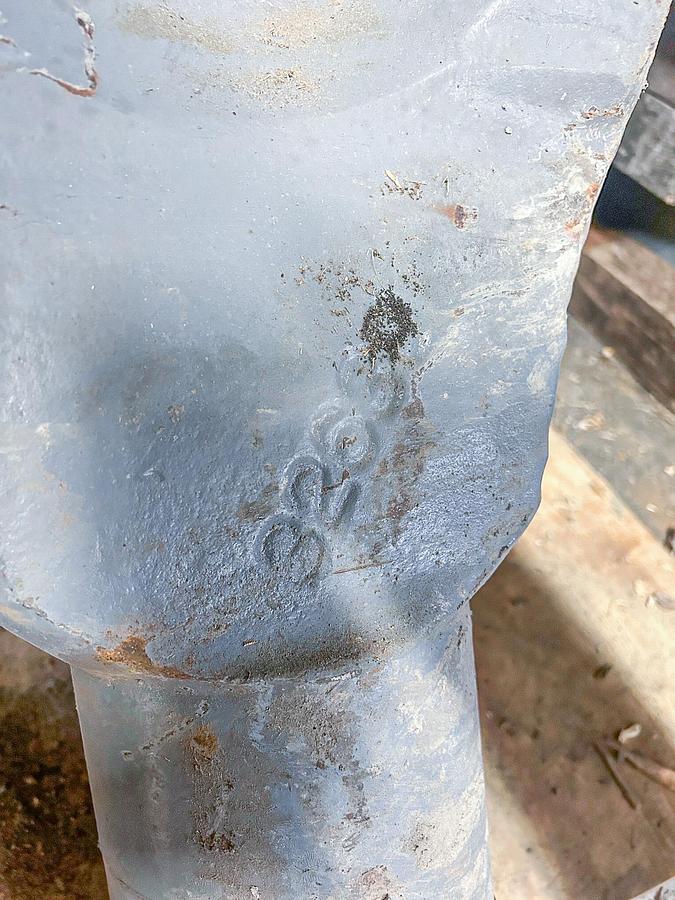 Used 14-1/2" Chisel Bit for Cable Tool Well Drilling Rig.