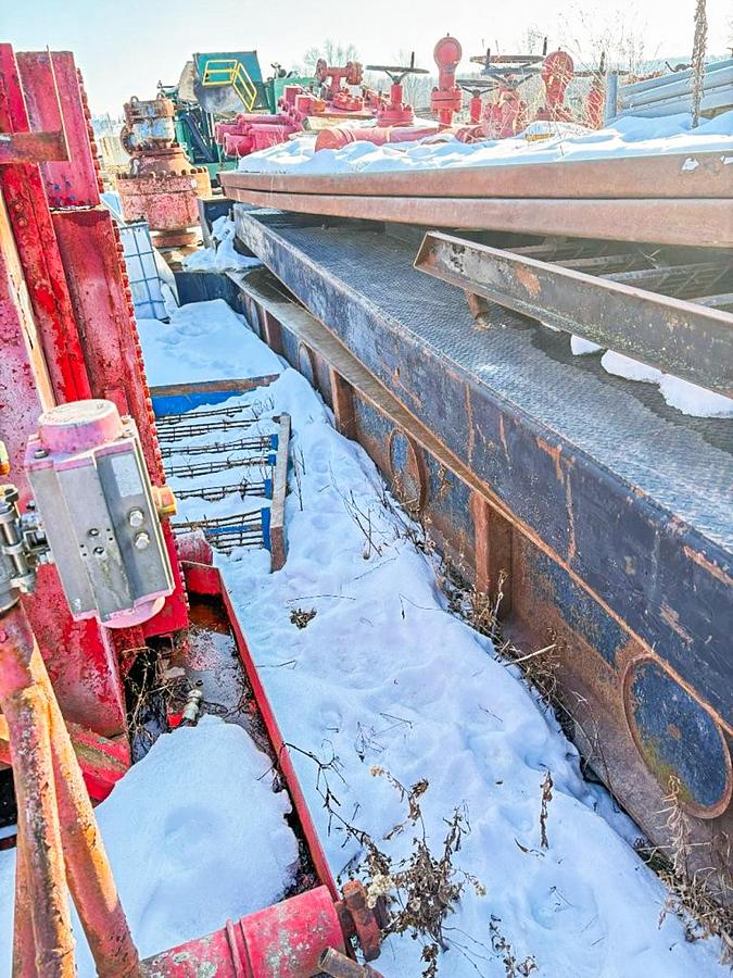 Used Schramm T130 Sub Base, GenSet House Drilling Equipment