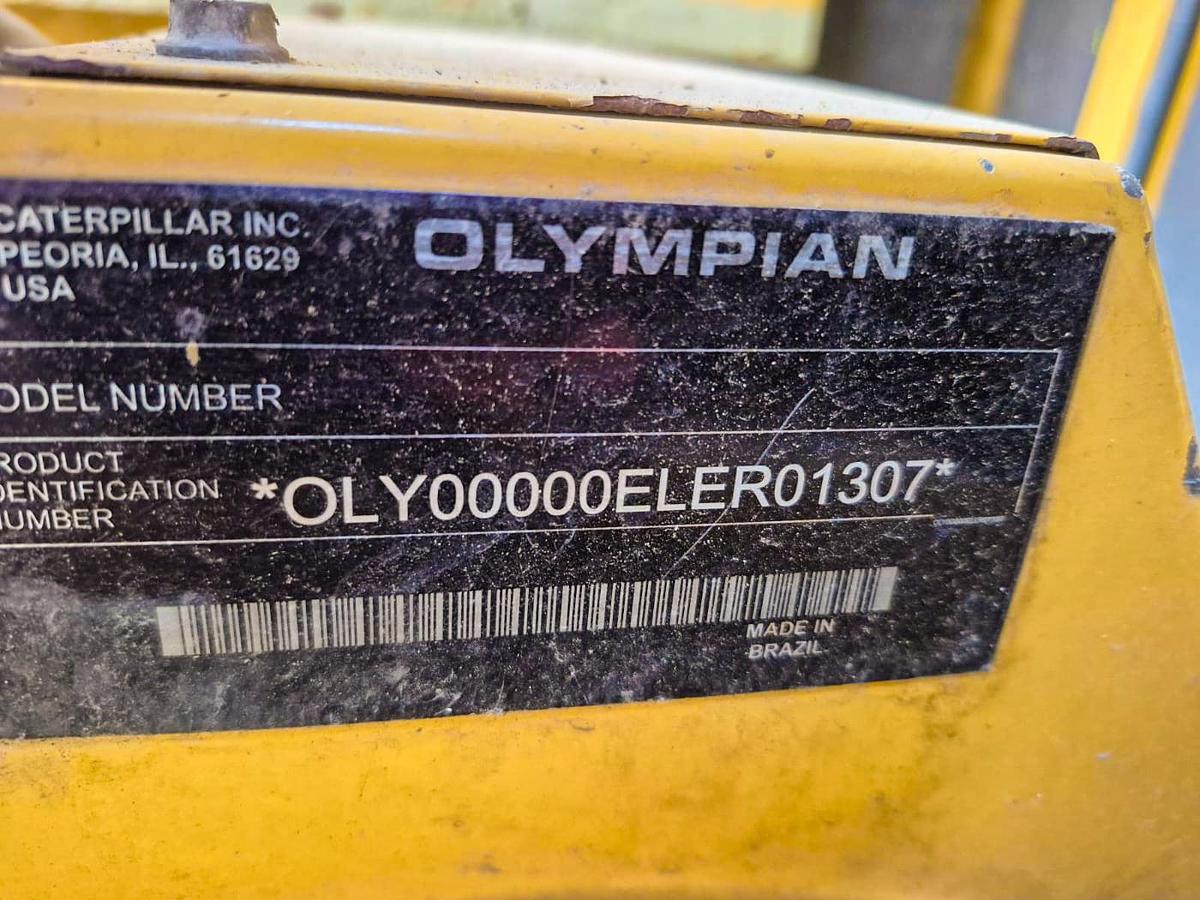 Used 2014 Caterpillar Olympian 3-Phase 380/220 Volt Generator Set